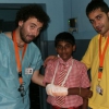 Neso ed Emiliano apprendisti ortopedici